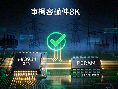 适配海思Hi3931 国网合规PSRAM助力台区升级选型