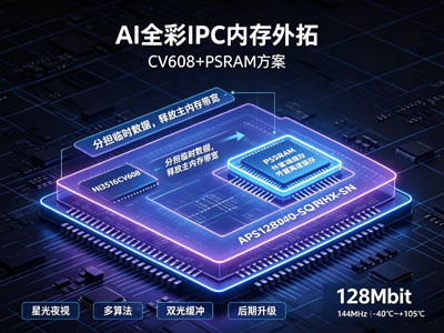 全彩 IPC 内存外挂PSRAM 在 Hi3516CV608 的应用
