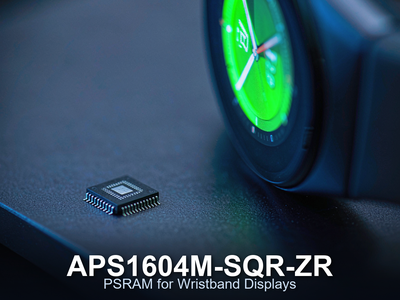 APS1604M-SQR-ZR 在智能手环屏显缓存中的应用优势